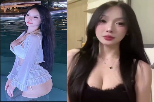 sex vợ mang bầu Melody marks nhờ bố dượng giúp tập yoga với chiếc quần trong suốt